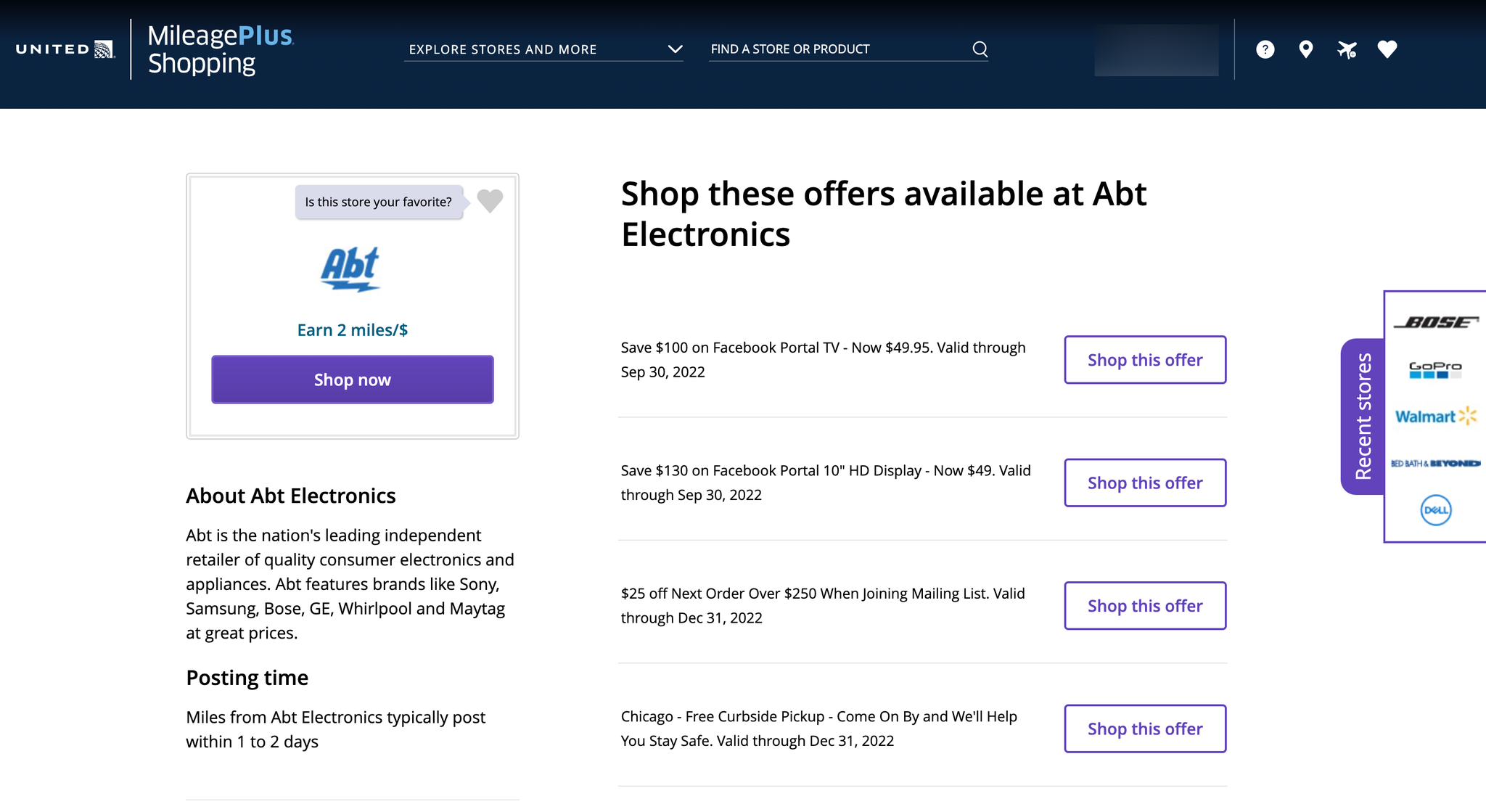 How to earn miles with the United MileagePlus Shopping portal The