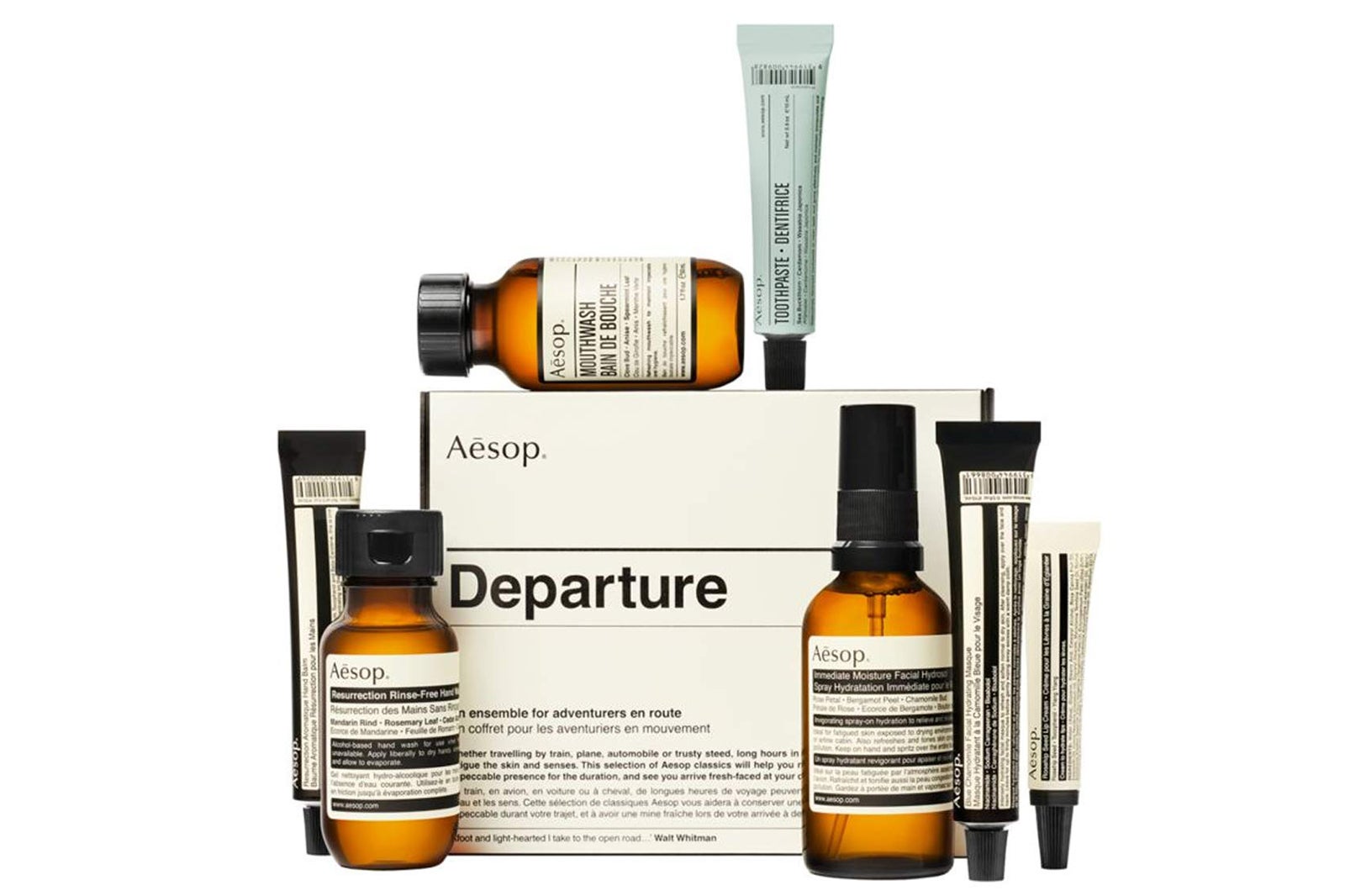 air travel cosmetics in hand luggage