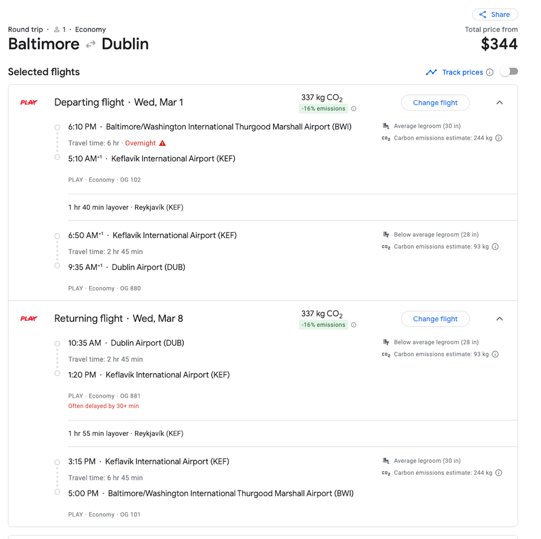 Dublin flight deals 350 to 450 roundtrip in early 2023 The Points Guy