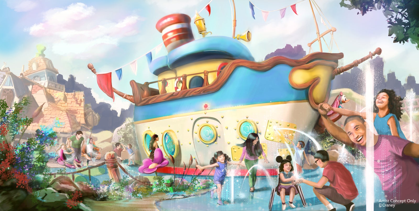 D23Expo2022 DLR Toontown3 