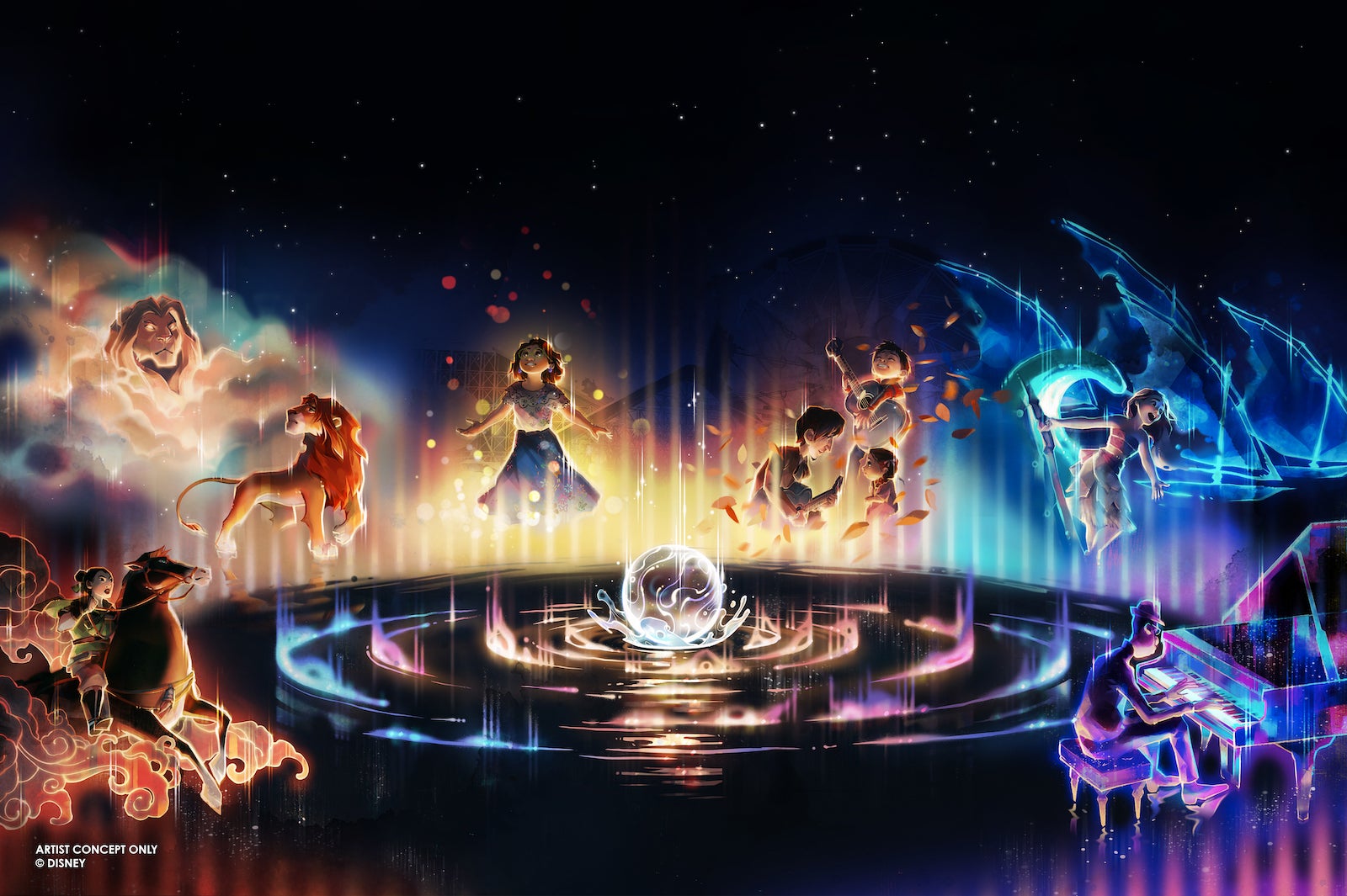 Disney festival presentation