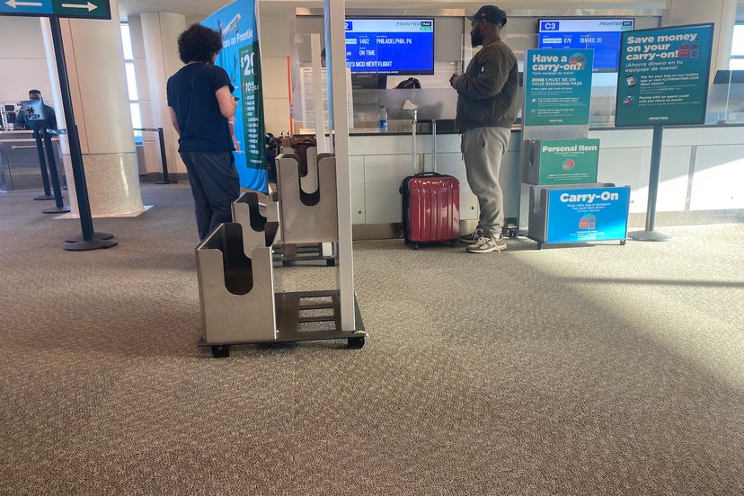 Pack small or pay up Frontier is cracking down on carryon baggage
