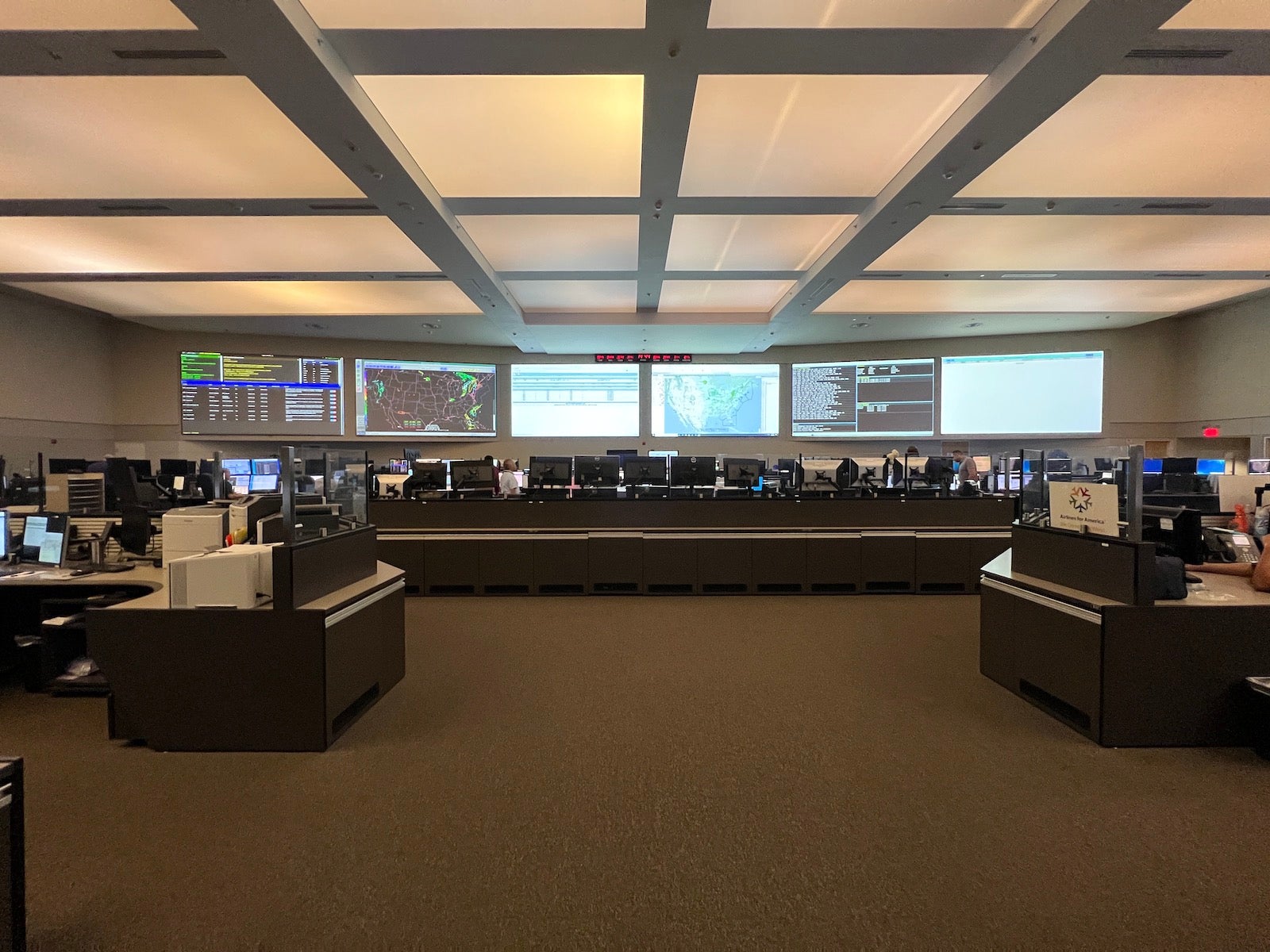 air traffic control system command center