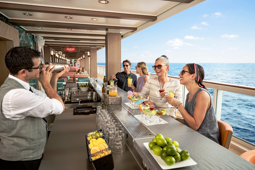 cruise ship open bar
