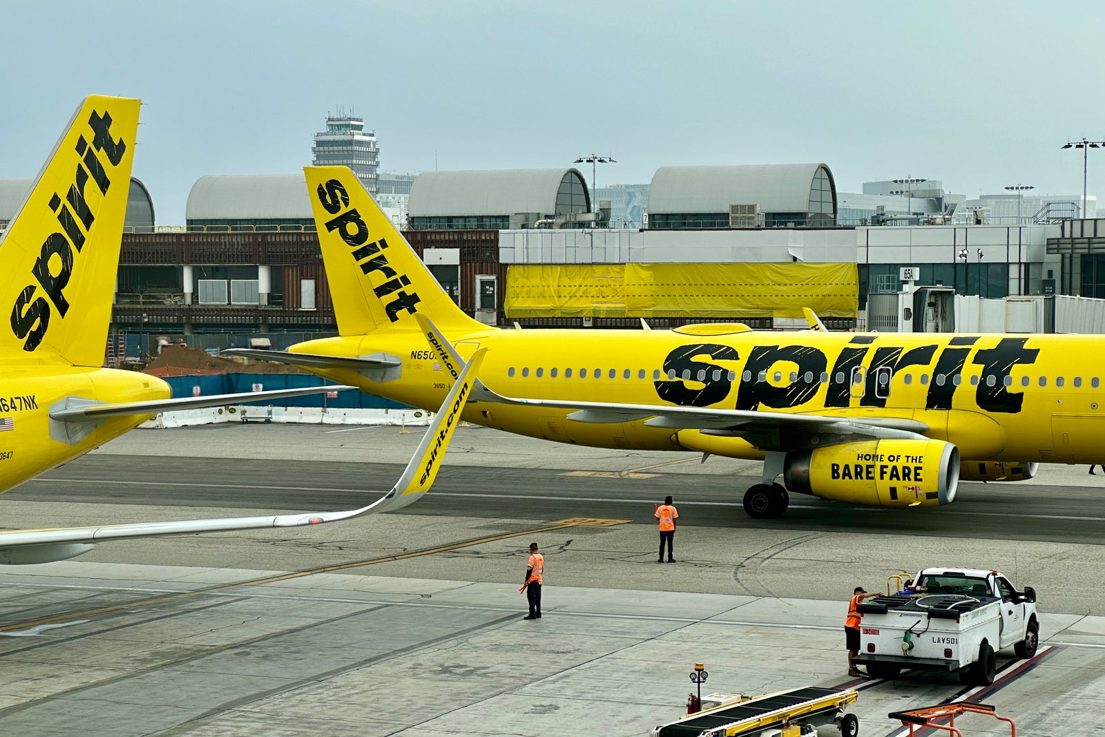 Spirit Airlines Los Angeles Airbus A320 A321 Planes
