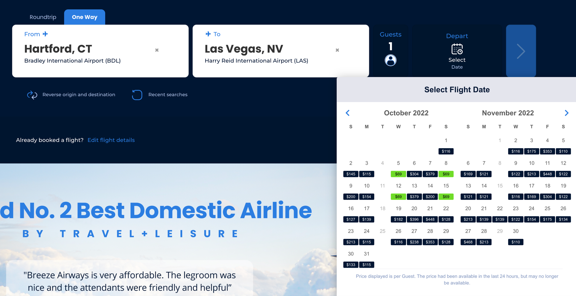 Fly to Vegas, with oneway flights as low as 29 The Points Guy