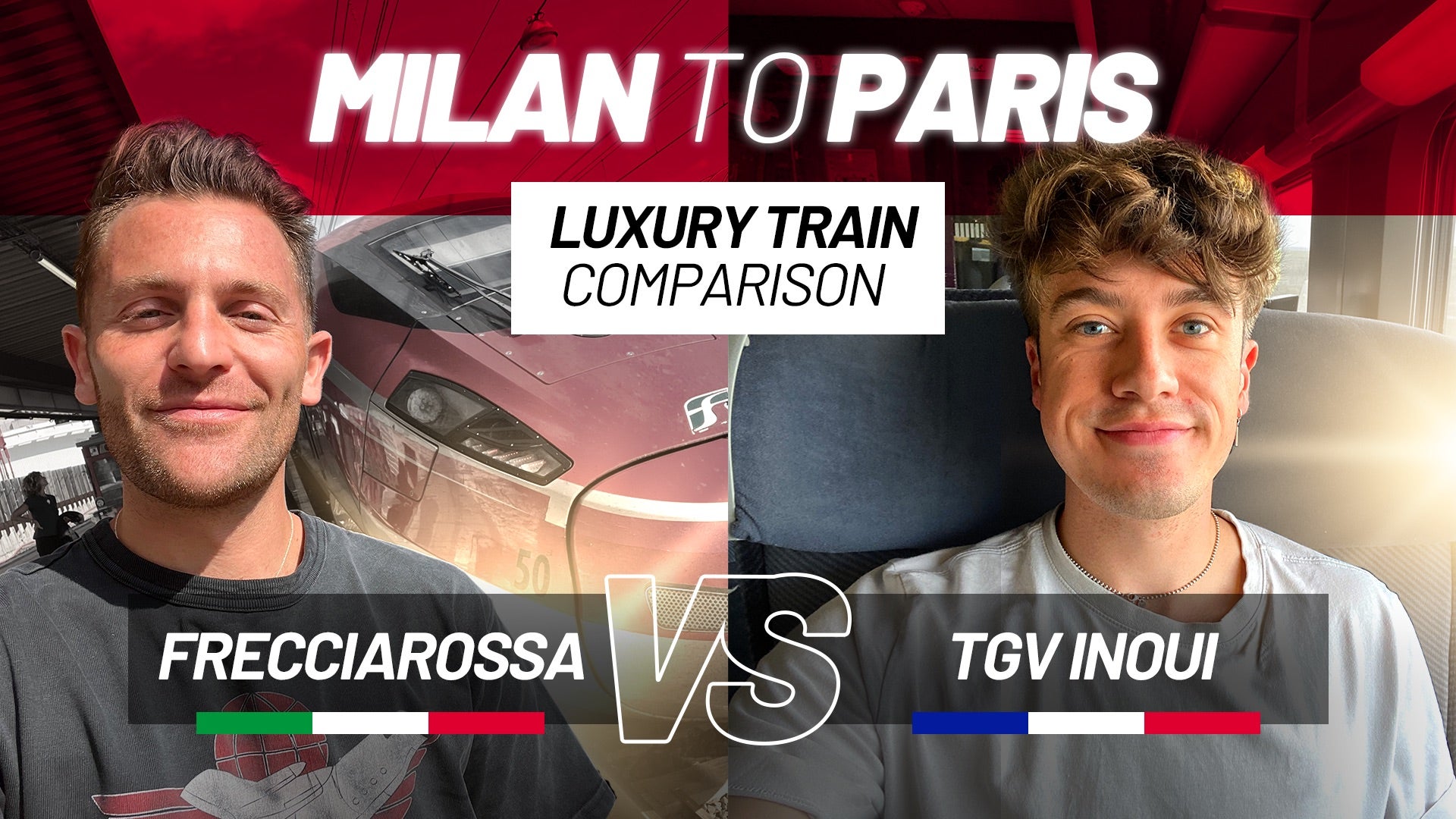 Which first-class high-speed rail service between Milan and Paris is best?