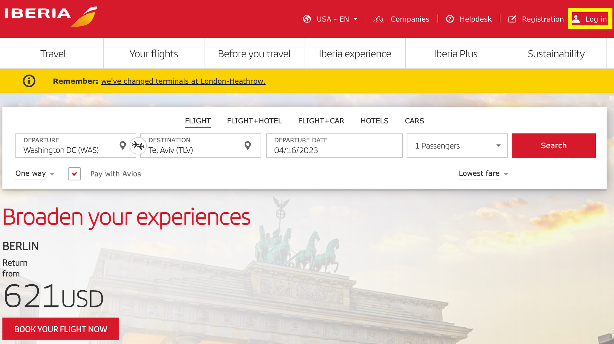 Fly to Israel for 55,250 points oneway in Iberia business class The Points Guy