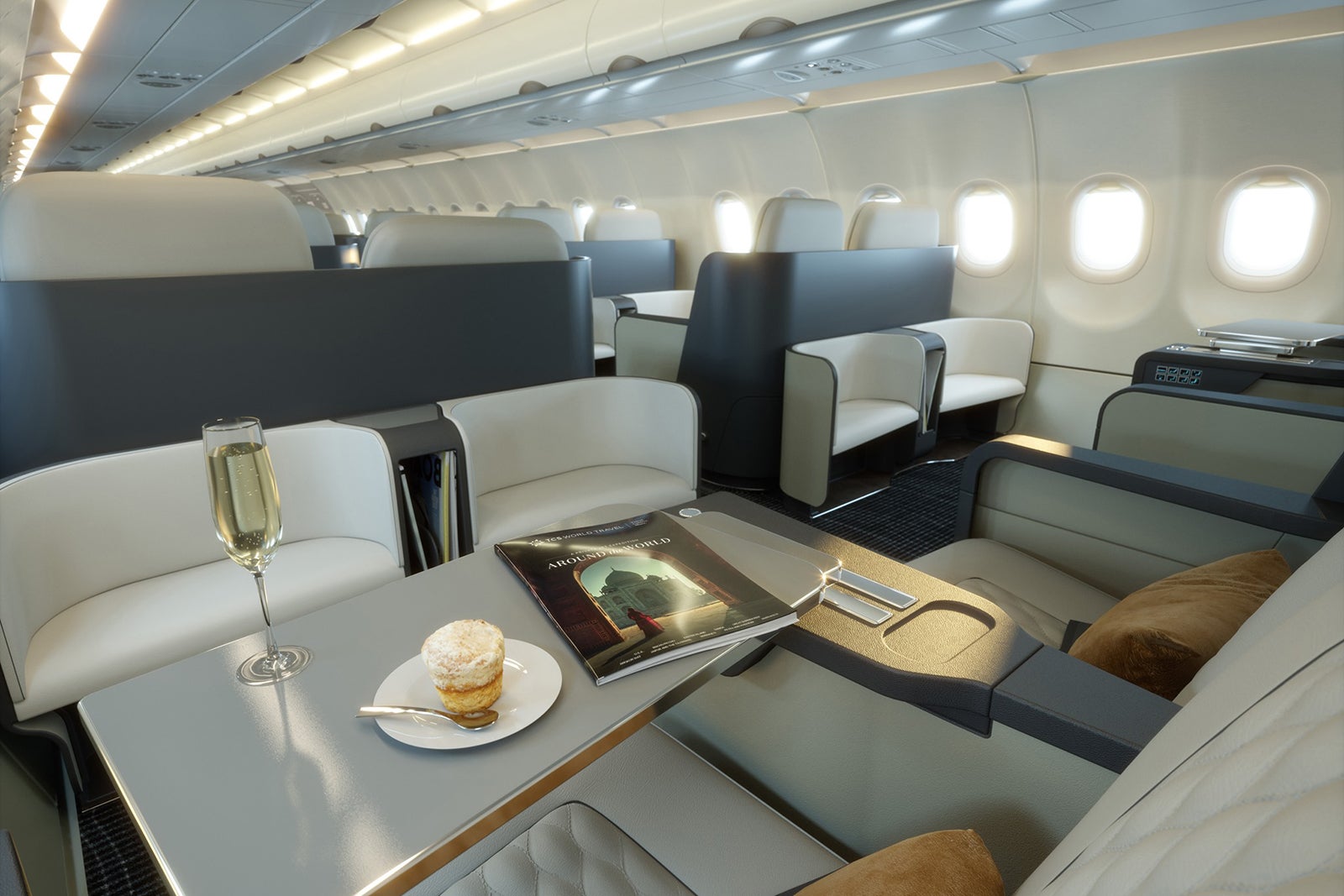 around the world trips by private jet