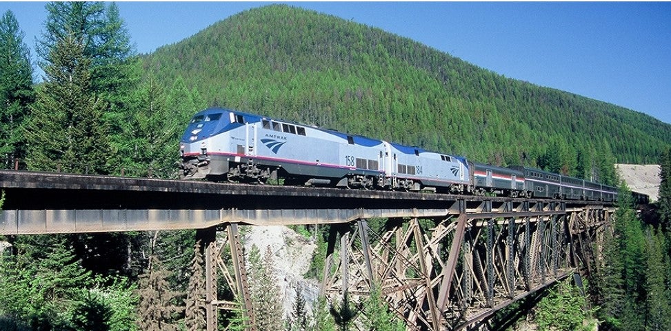 scenic train trips across america