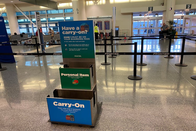 Pack small or pay up: Frontier is cracking down on carry-on baggage ...