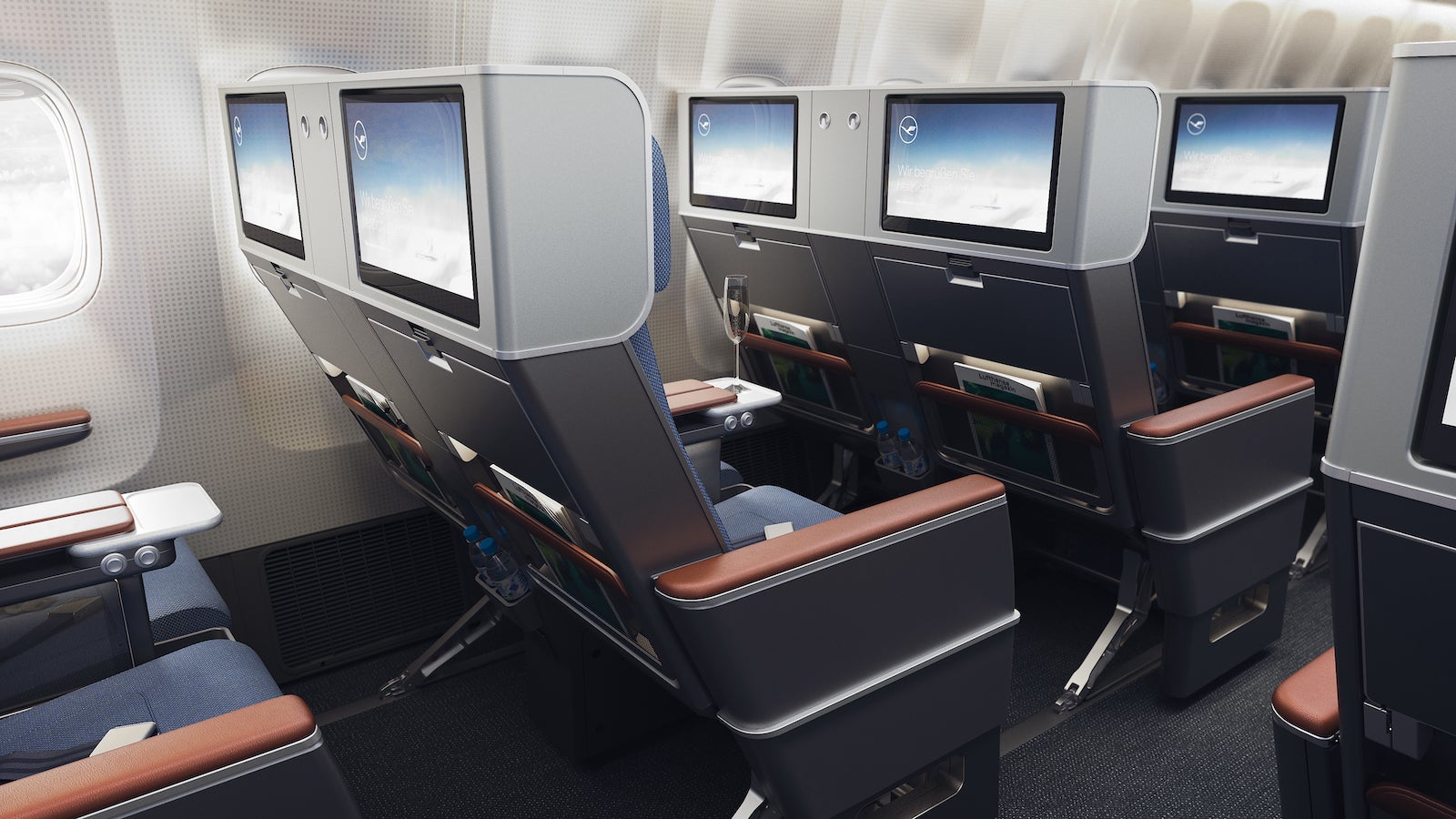 Lufthansa's new firstclass and businessclass seats are stunning The