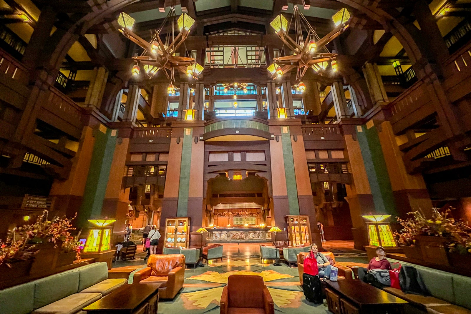 The hotel with a private entrance at Disneyland: Disney’s Grand Californian Hote..