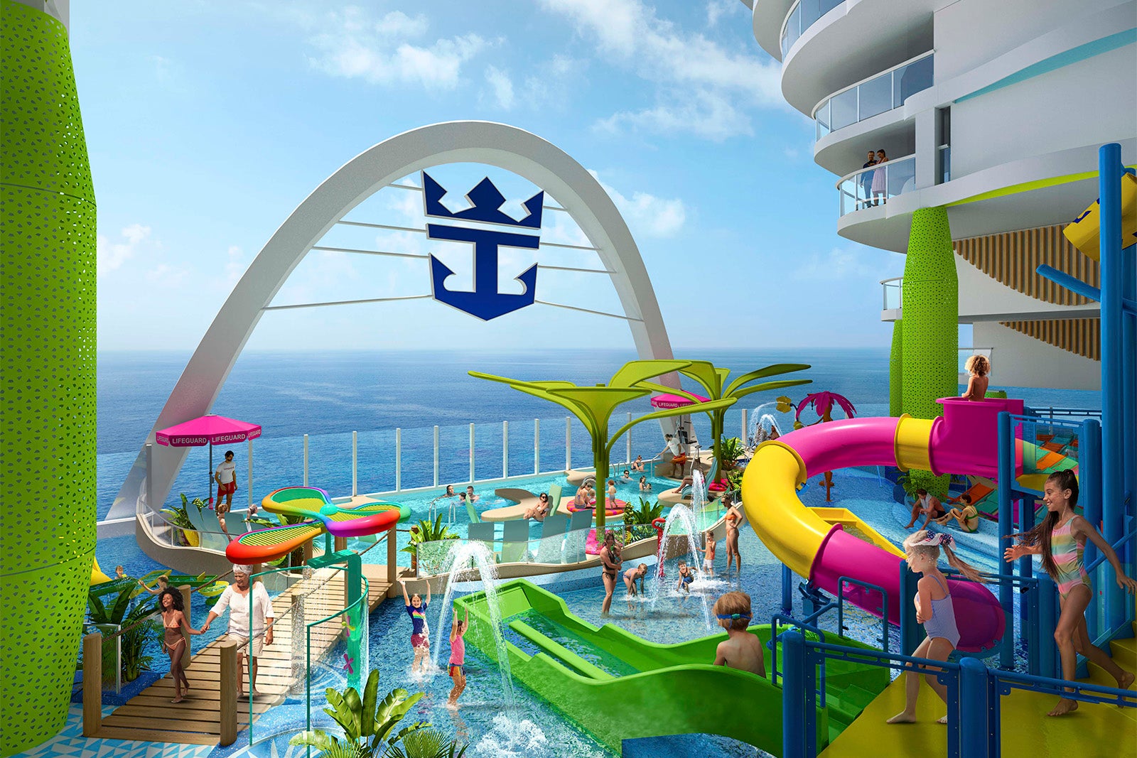 Royal Caribbean’s new cruise ship aims to be the ideal vacation for young families