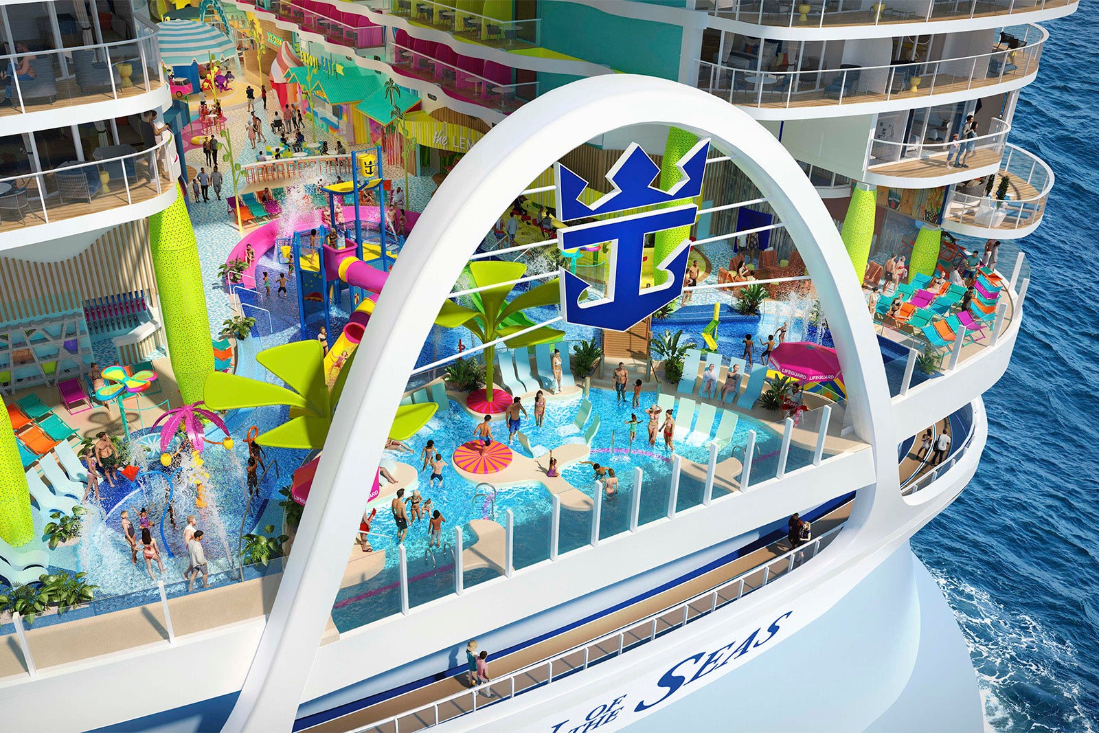 Royal Caribbean’s new cruise ship aims to be the ideal vacation for young families