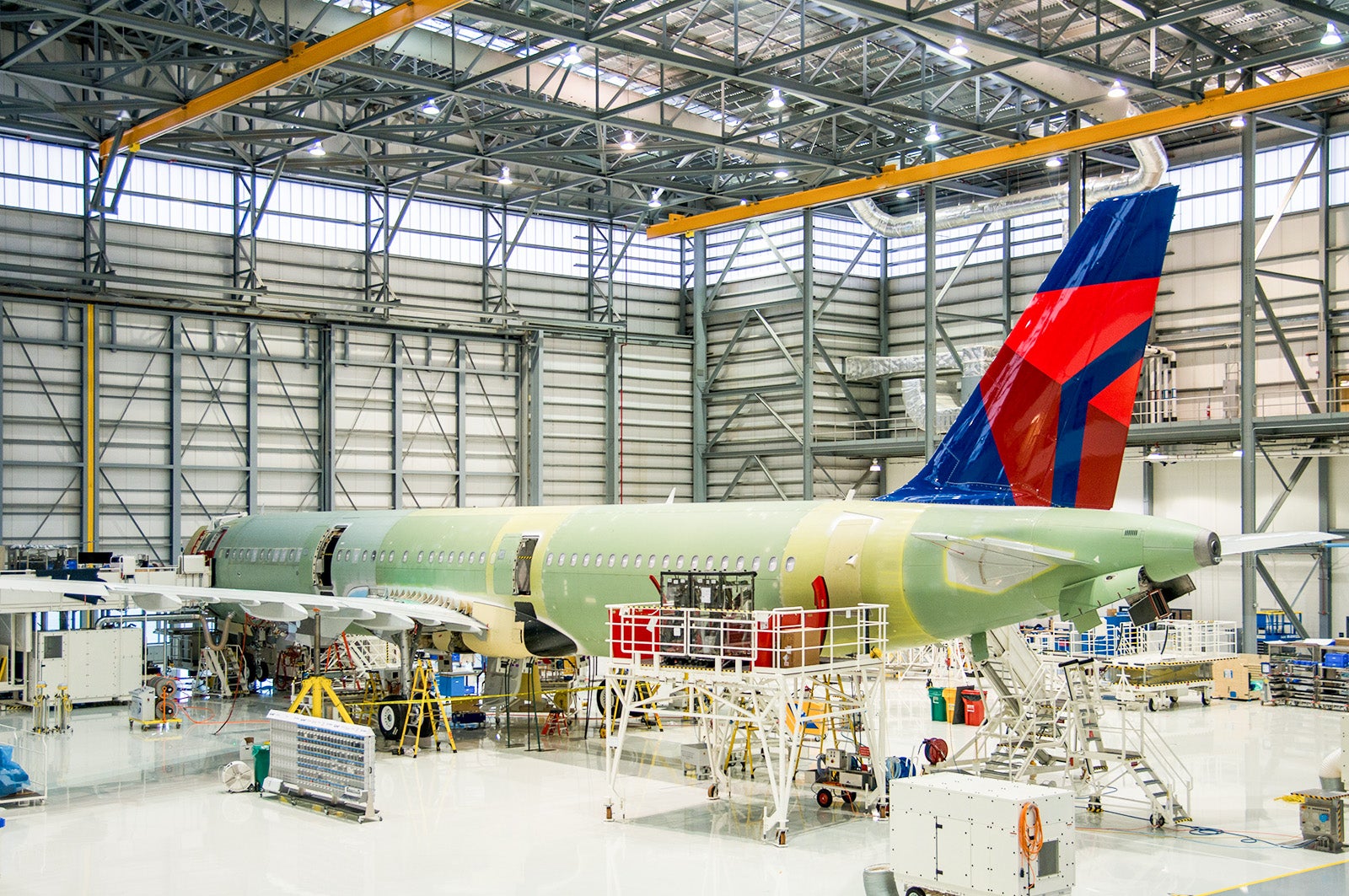 Airbus' fast-growing Alabama factory delivers 100th aircraft to Delta Air Lines