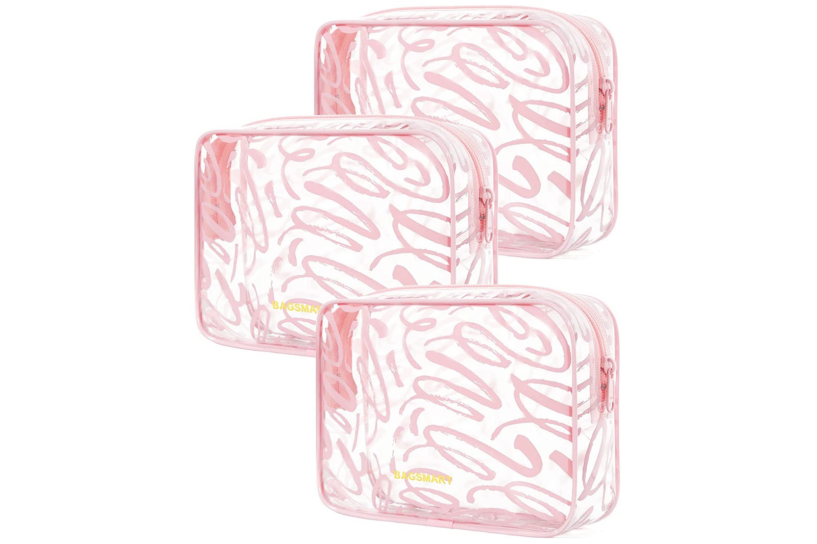 5 clear toiletry bags for travel with carryons that are TSA compliant