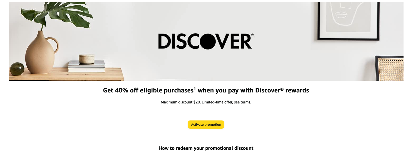 Discover Amazon Discount