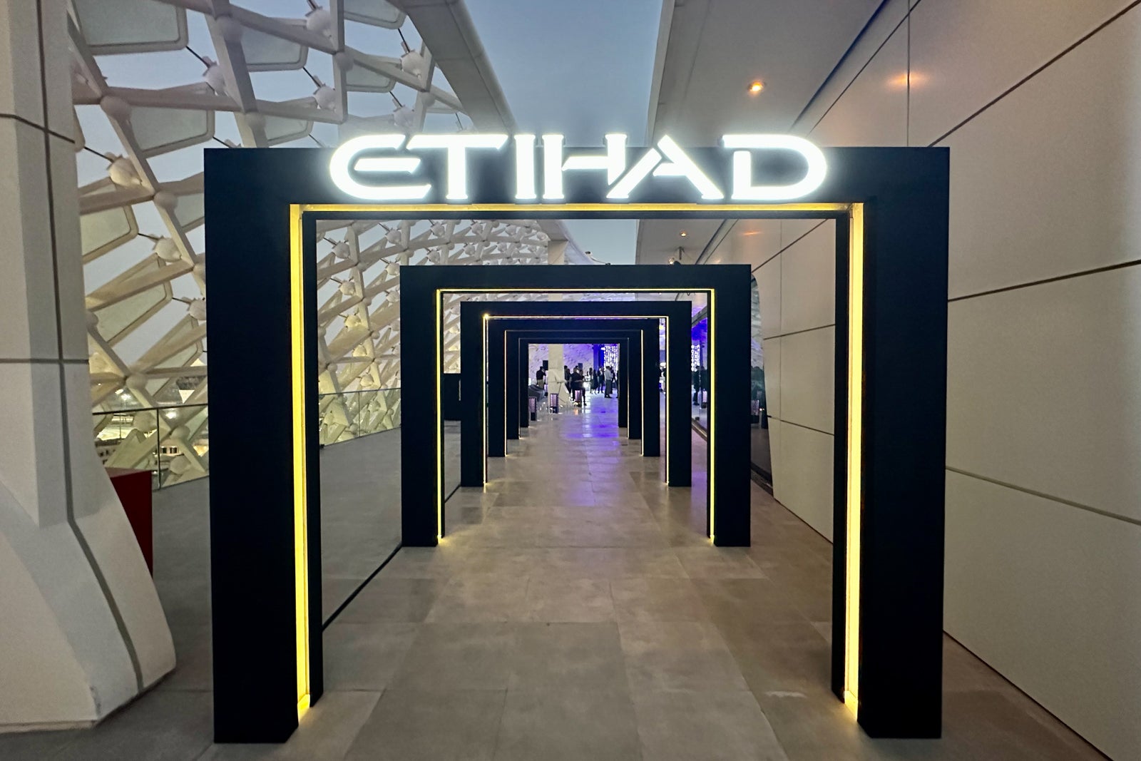 Etihad entrance