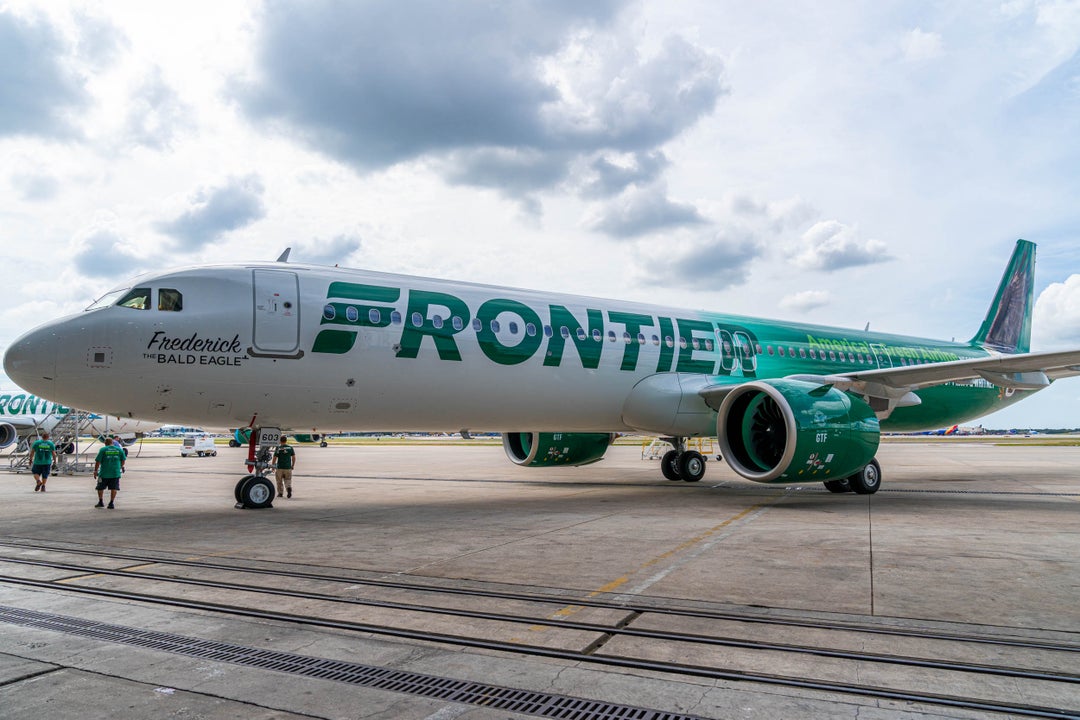 First Look Frontier Airlines Receives Its First First Airbus A321neo