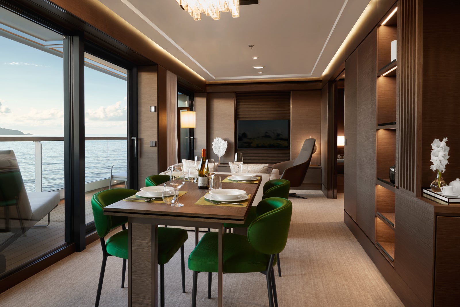 ritz carlton yacht inside