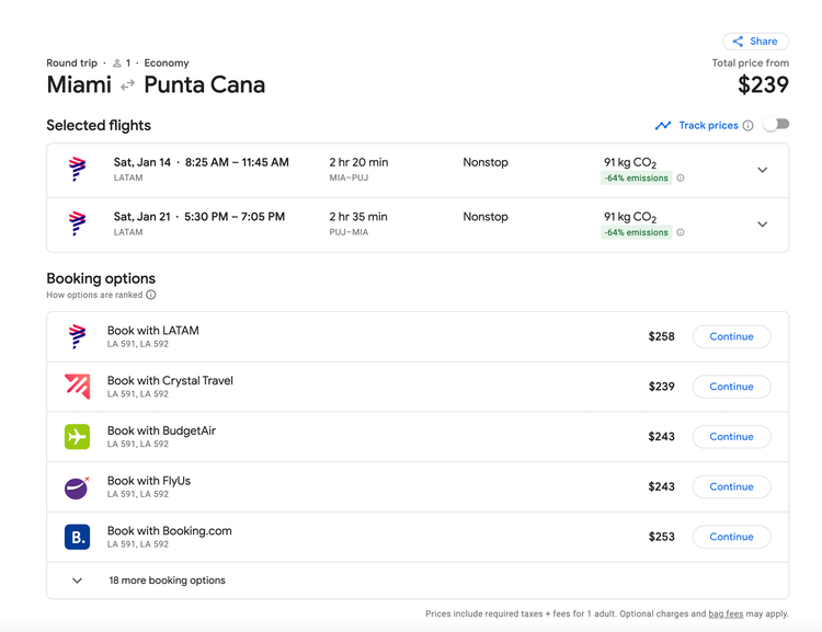 Fly to Punta Cana from 11 different US cities for as low as 258 The Points Guy