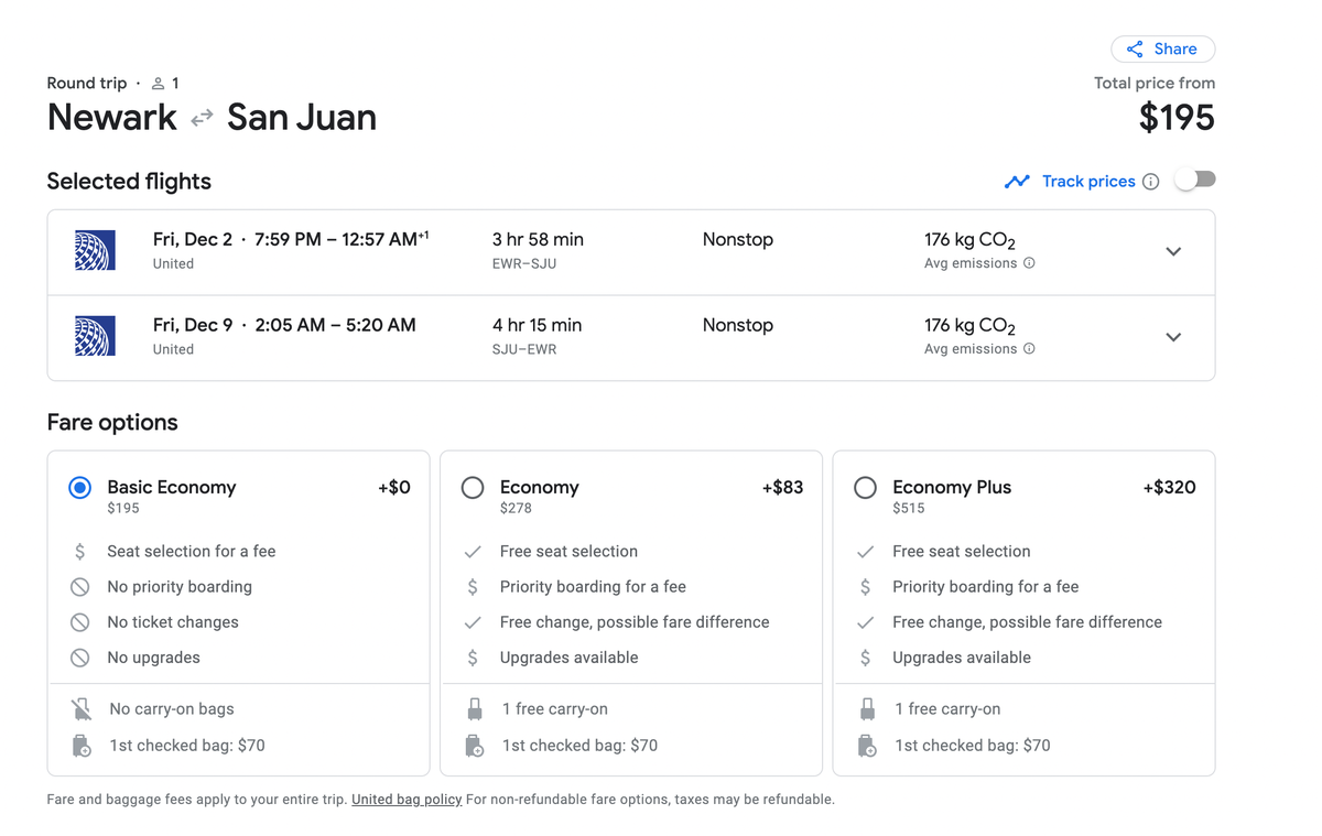 Get tickets to Puerto Rico from multiple US cities for as low as 188