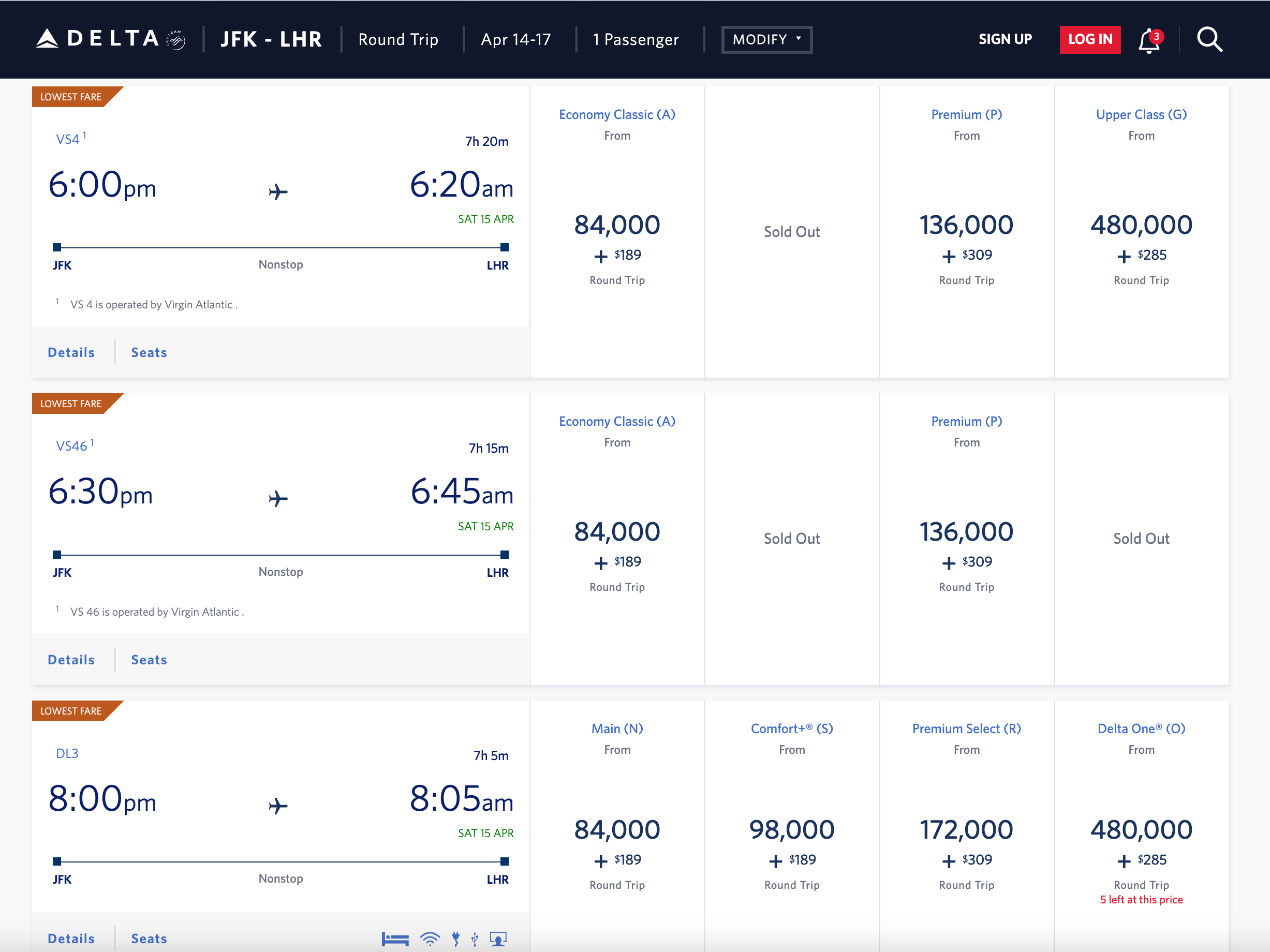 Delta SkyMiles Matches SkyTeam Award Prices With Its Own Flights - The ...