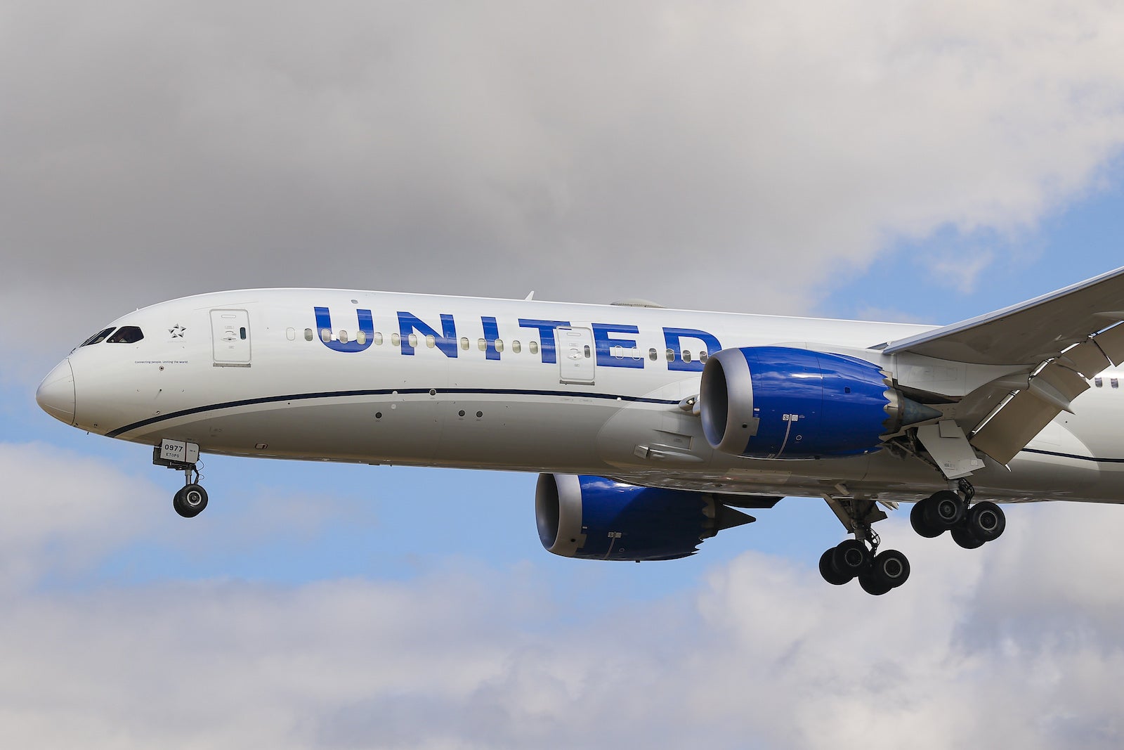 United Boeing 787