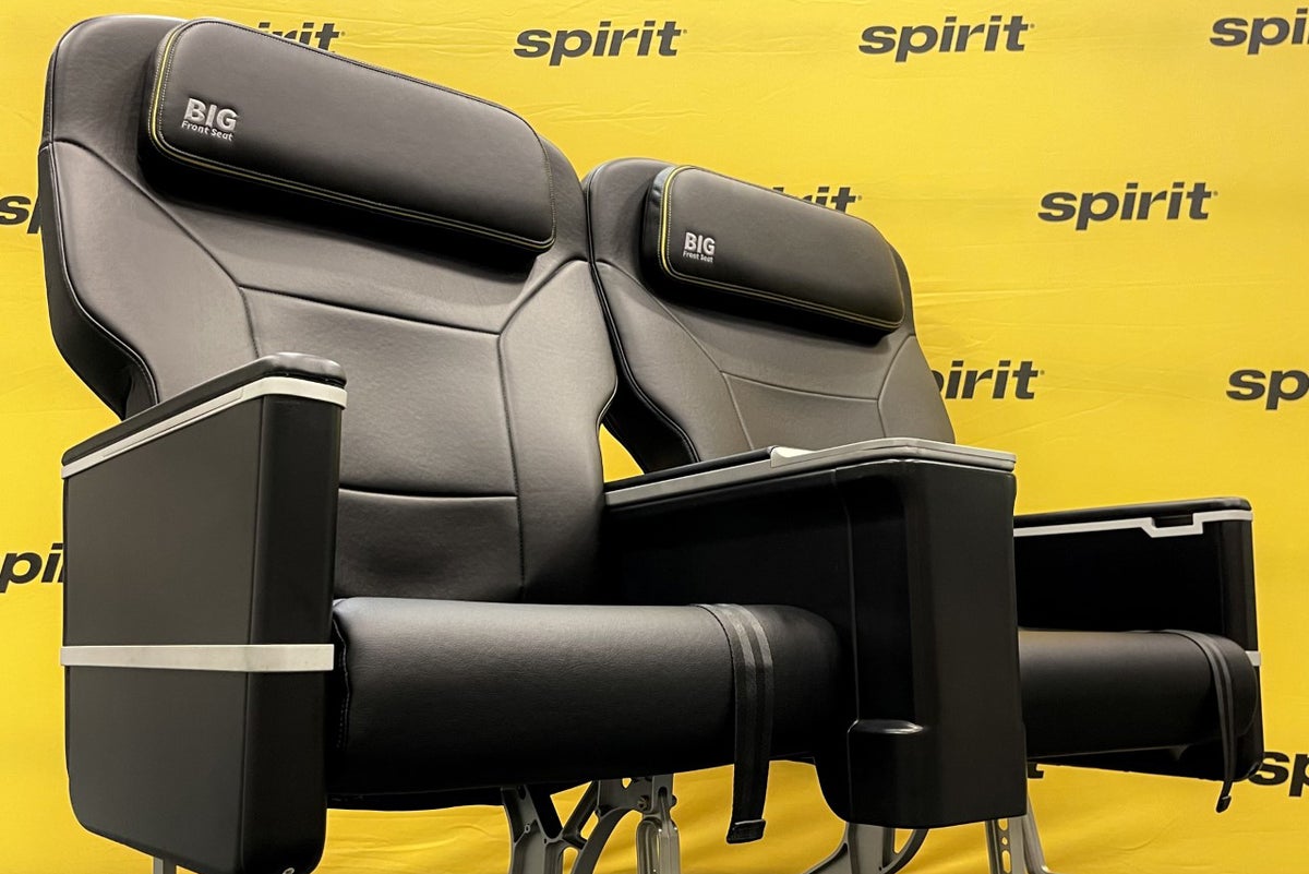 Spirit unveils upgraded onboard experience, including new Big Front ...