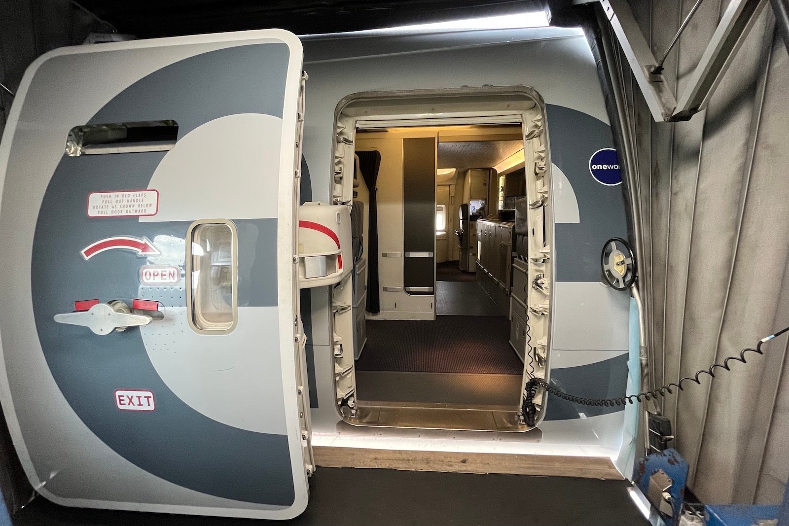 airplane door