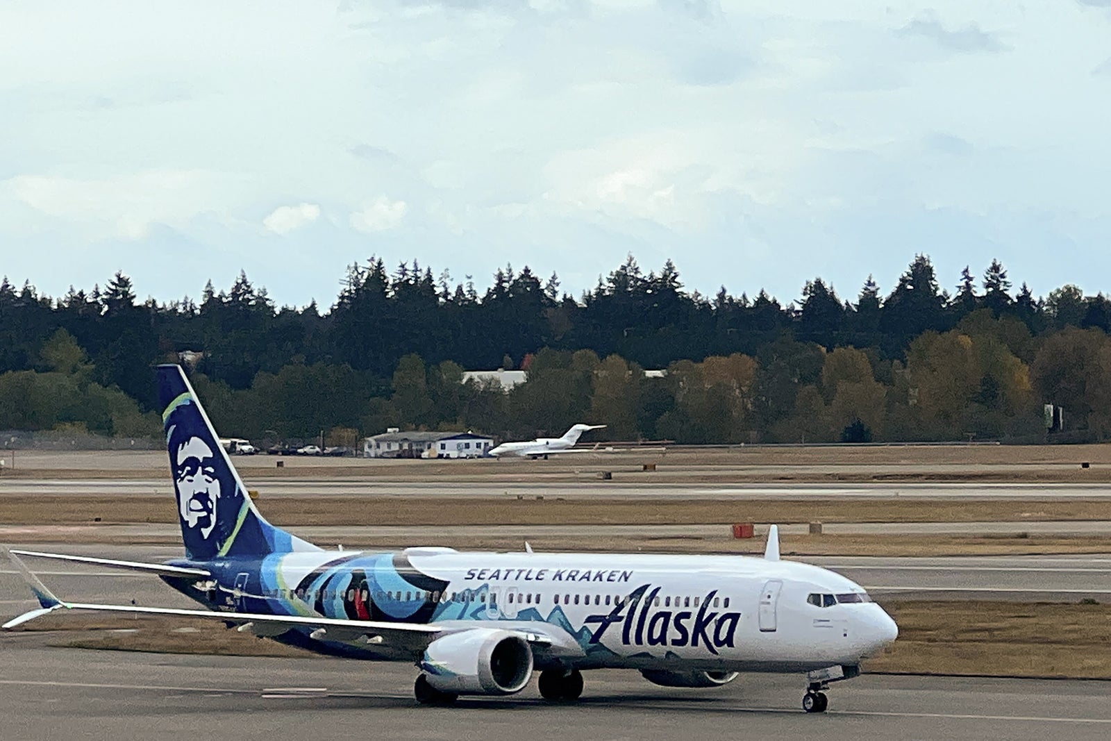 Alaska Airlines Boeing 737 MAX in Seattle