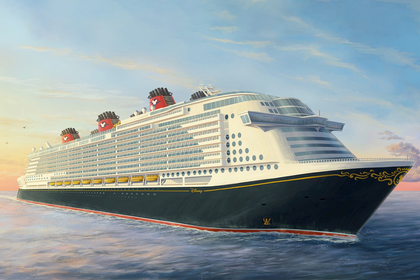 Disney Cruise Line will soon own one of the world's biggest cruise ships after s..