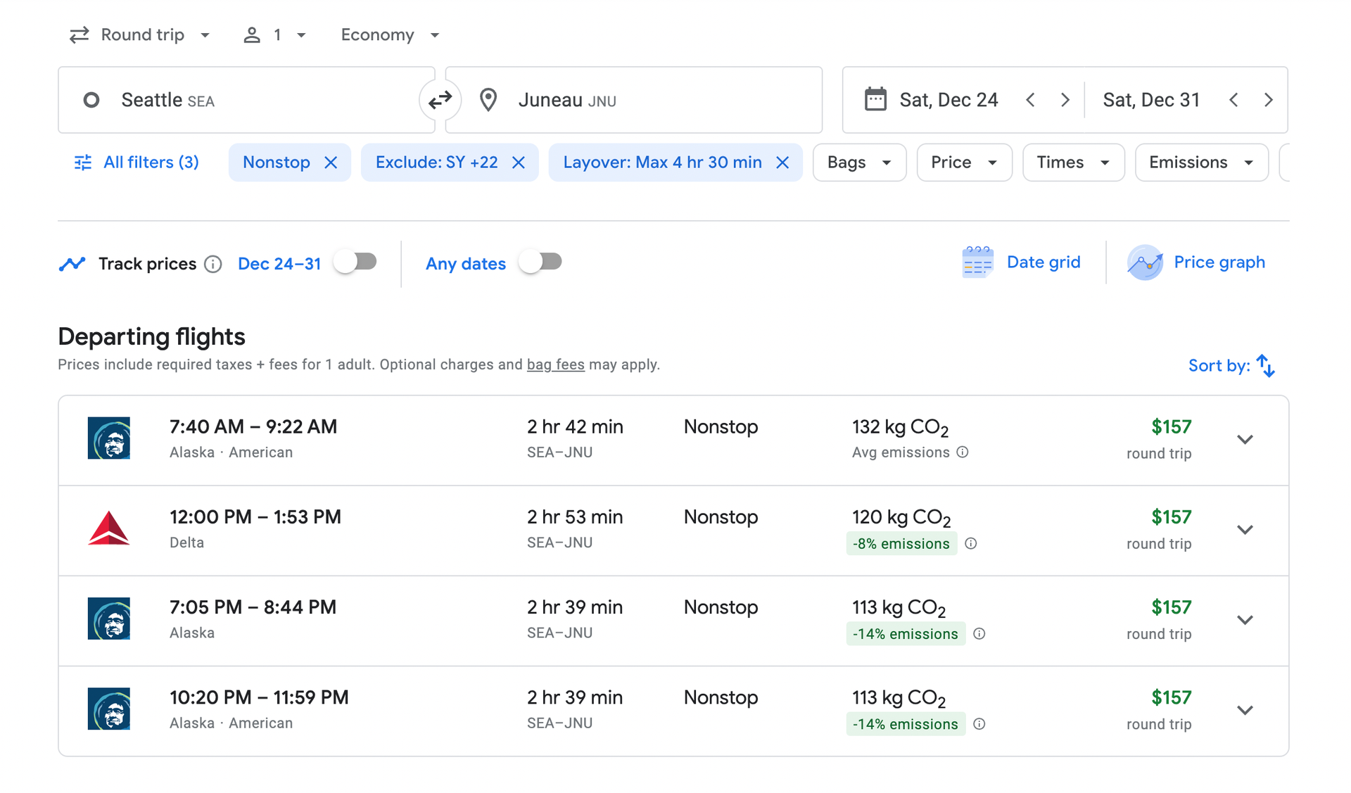 Roundtrip flights to Alaska starting at 157 The Points Guy