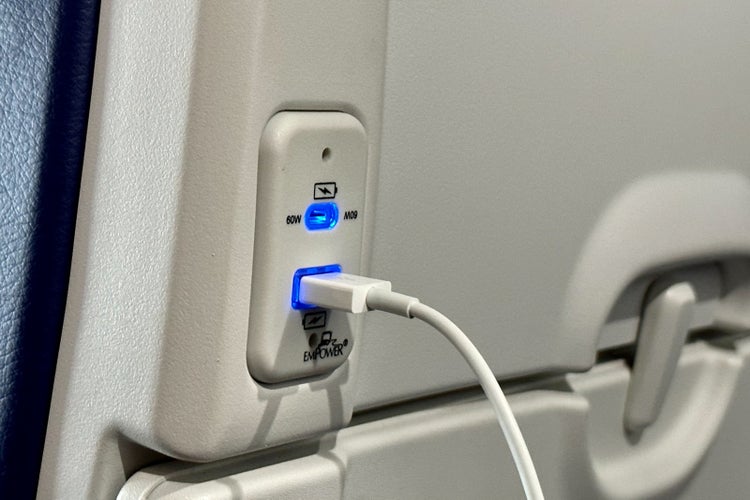 Southwest now has its 1st plane outfitted with power ports The Points Guy