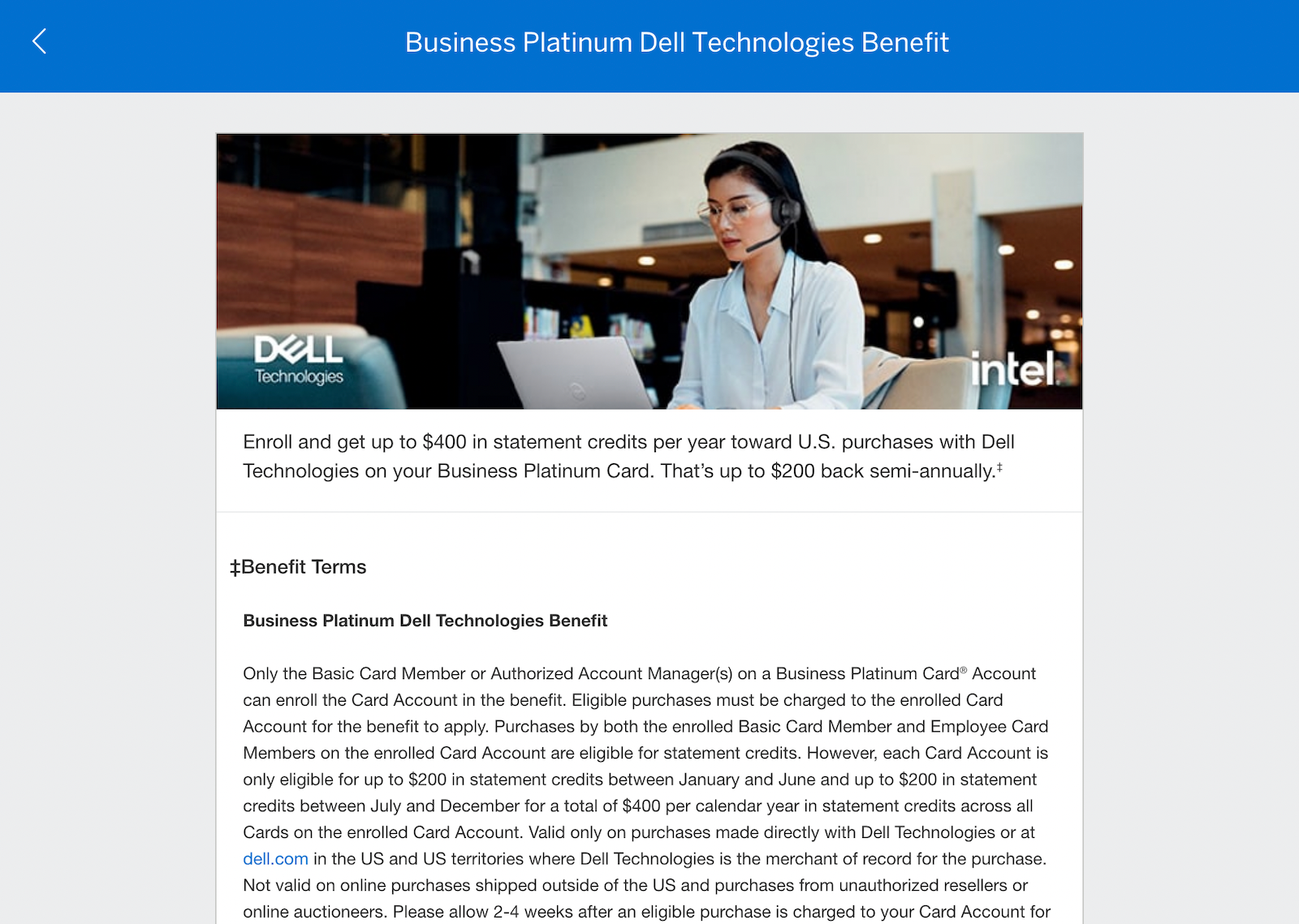 Amex Platinum and Amex Business Platinum shopping credits reset soon