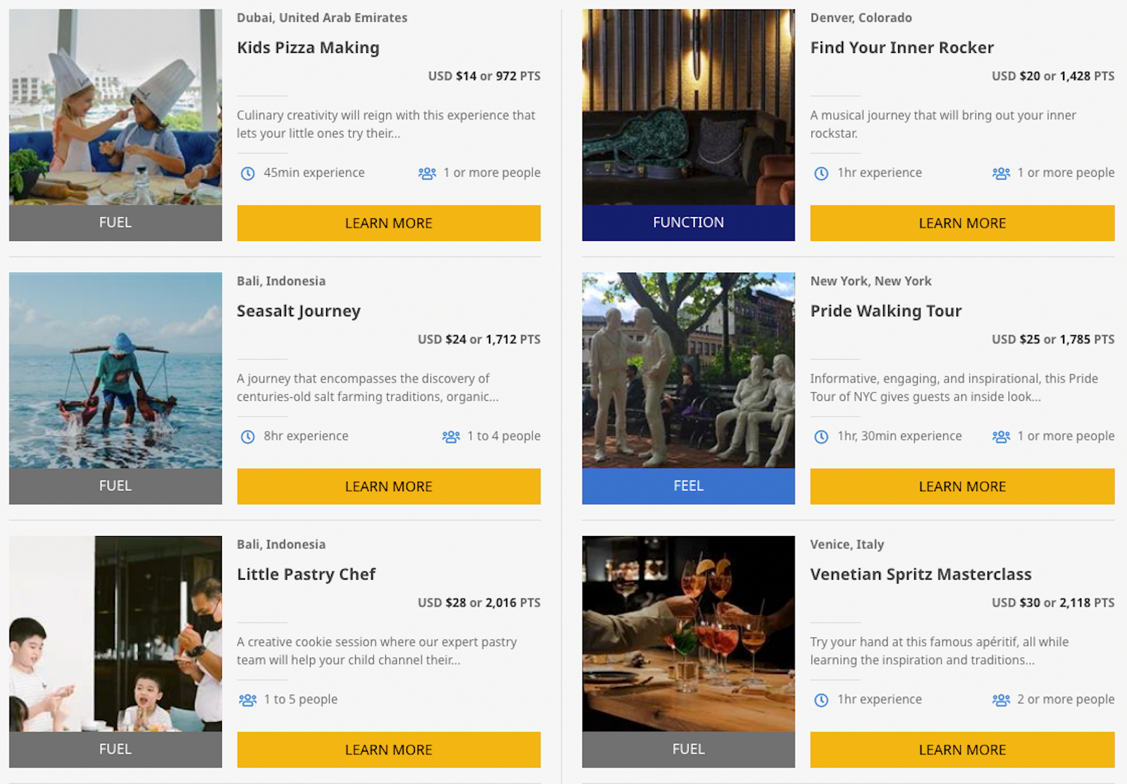 Hyatt's FIND Experiences are back Earn or redeem points The Points Guy