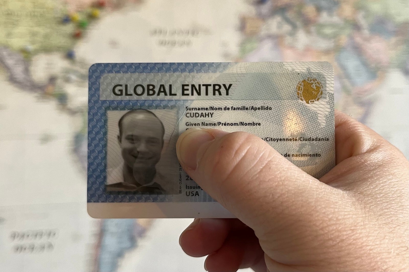 global entry card domestic travel
