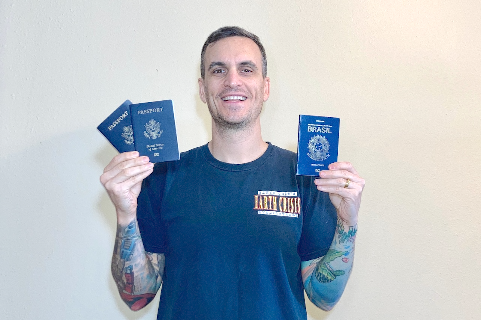 travel on two passports
