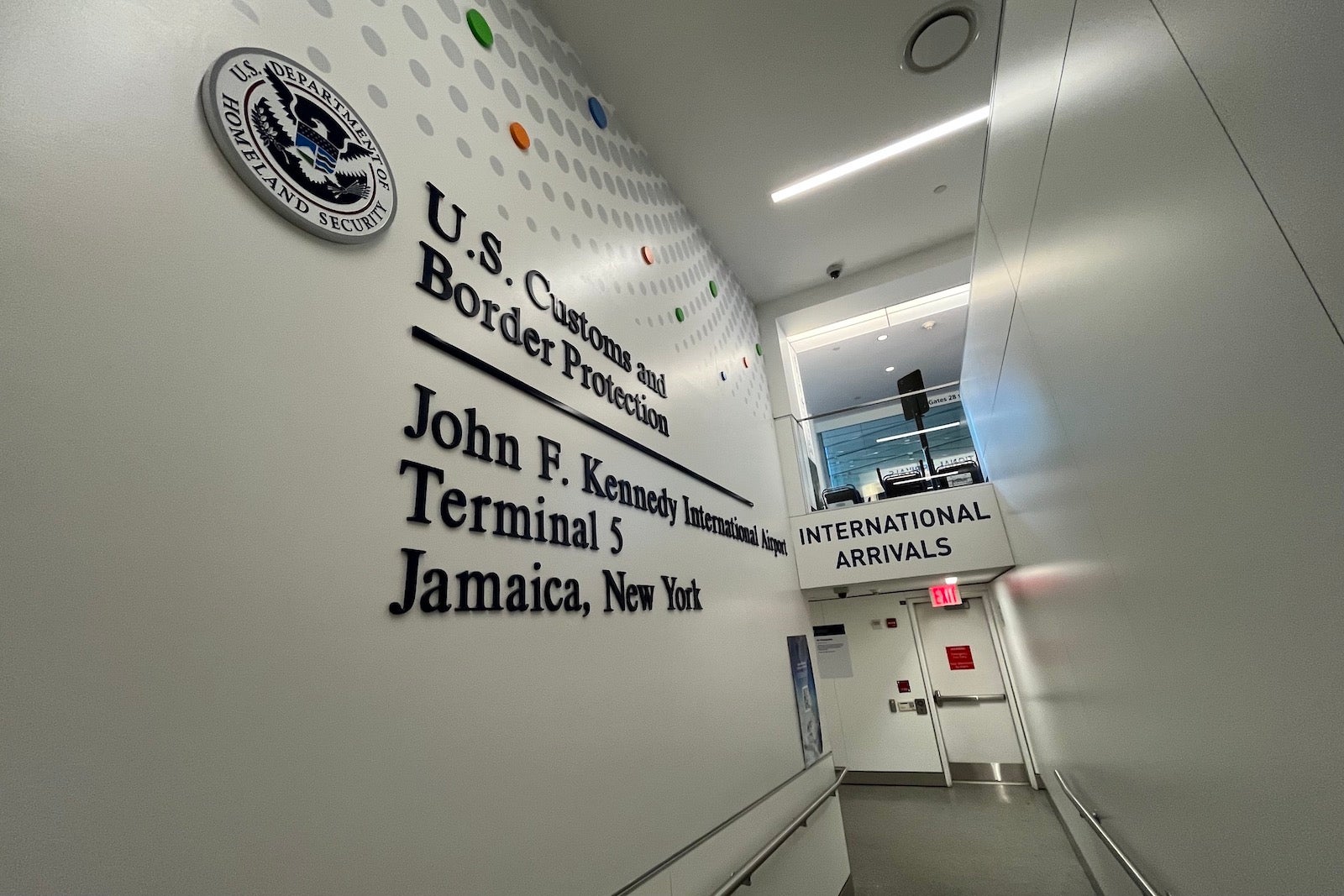 How To Get A New Global Entry Card The Points Guy   Jfk Customs 