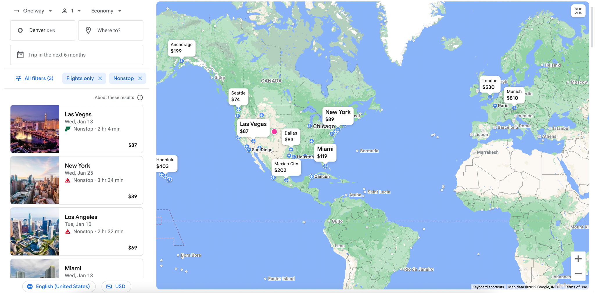 What you need to know about using Google Flights for award flight