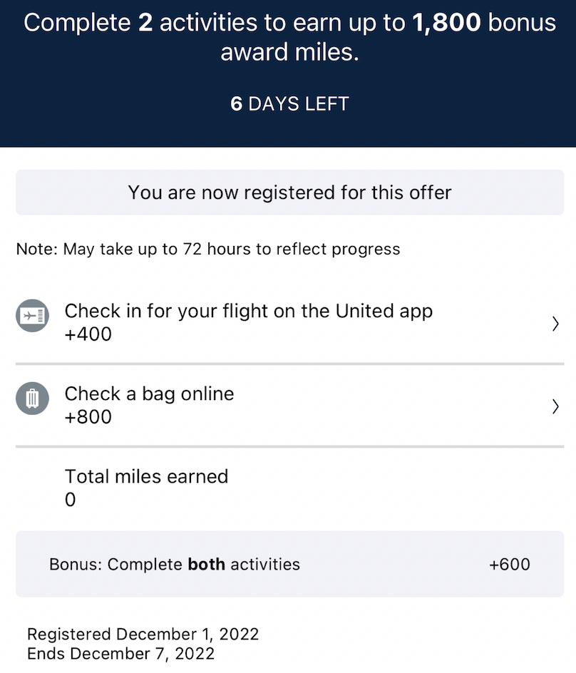 Targeted MileagePlus Members Eligible For Bonus Miles When Checking In ...