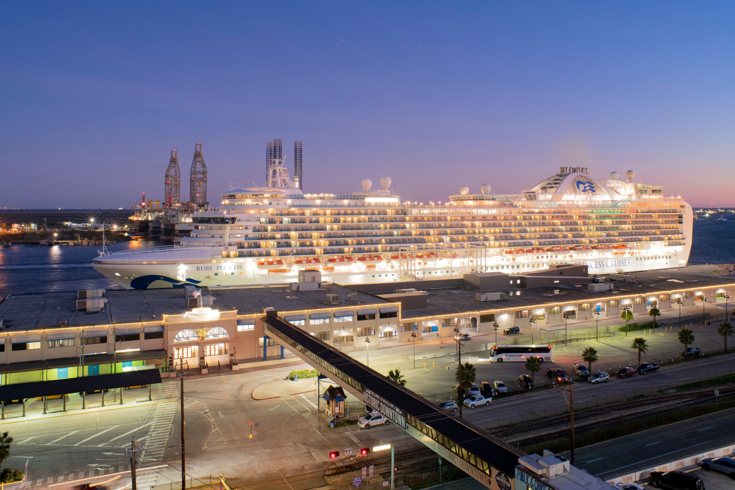 ship in port