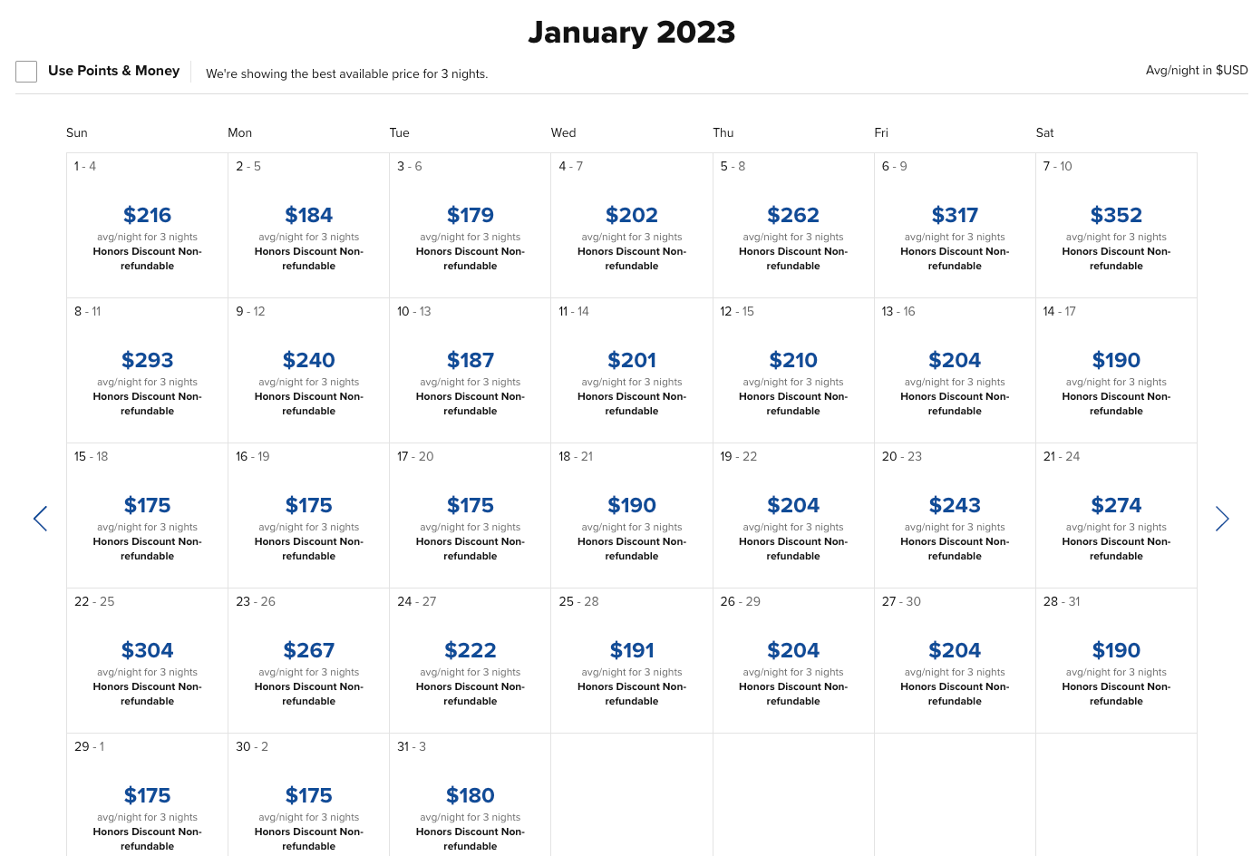 travel deals for january 2023
