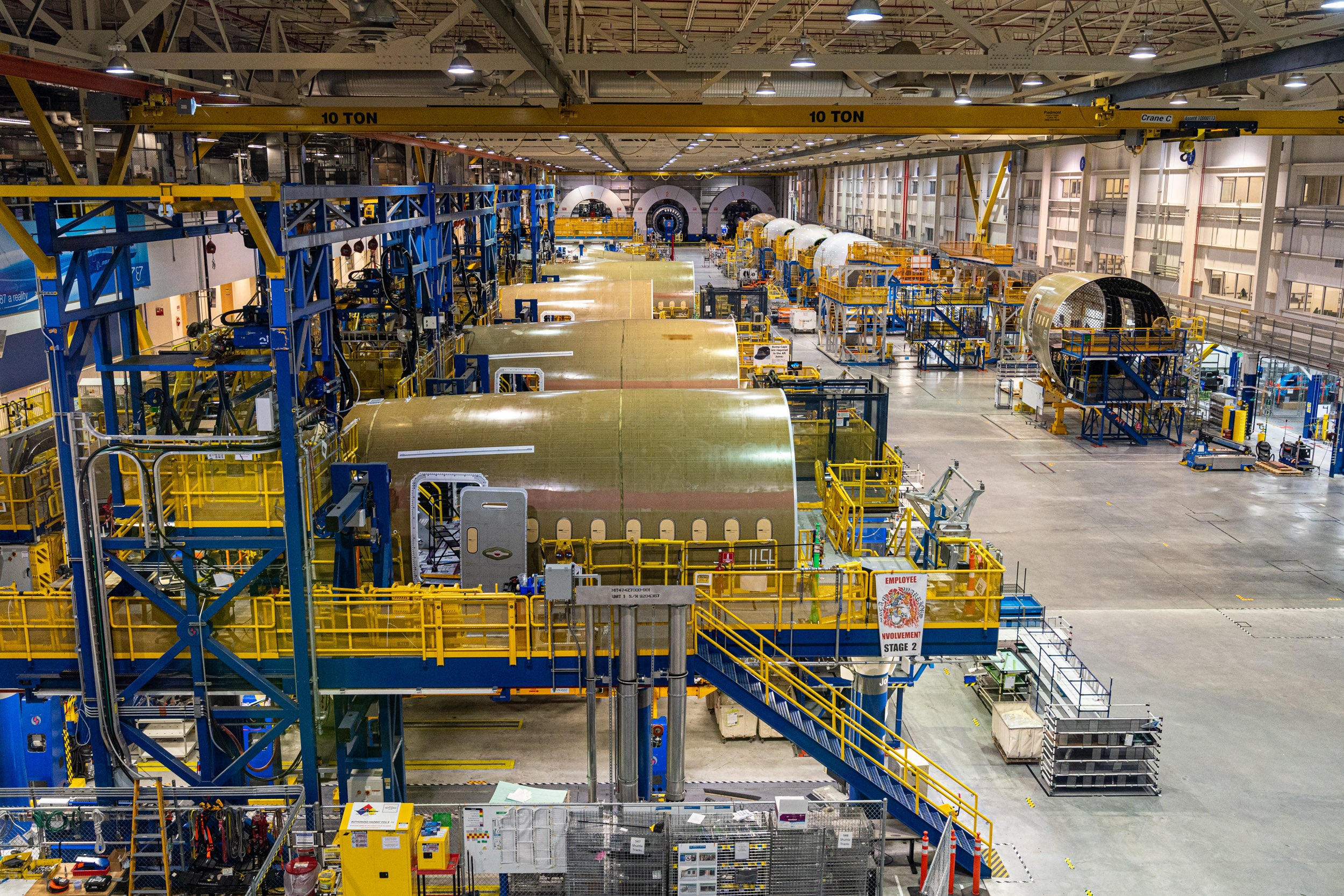 Step inside Boeing s South Carolina 787 Dreamliner factory The