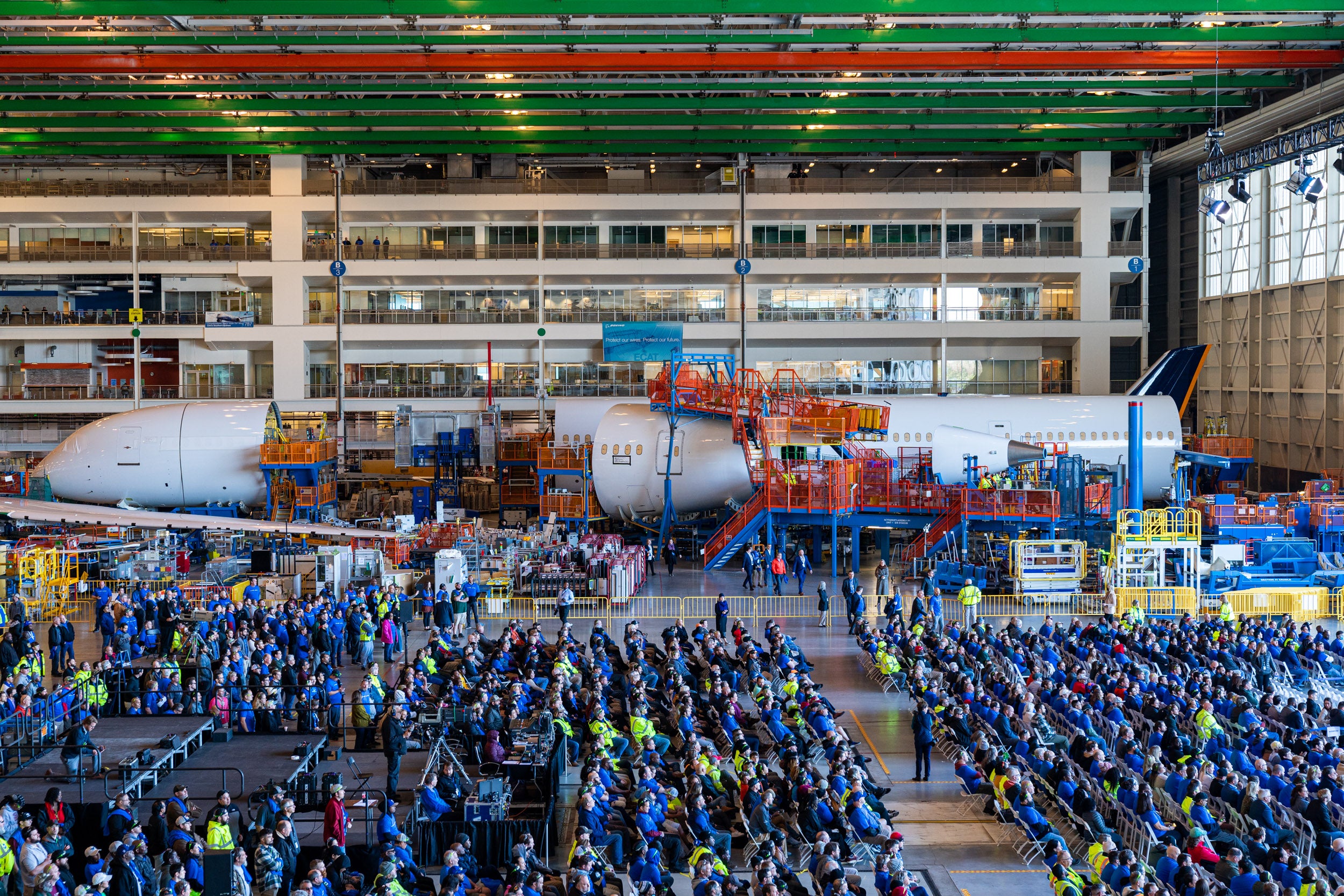 Step inside Boeing s South Carolina 787 Dreamliner factory The