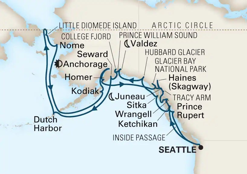 cruise holland america alaska