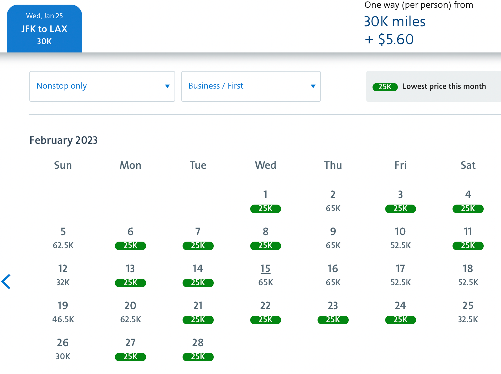 American Airlines transcontinental Flagship from 25,000 miles - The ...