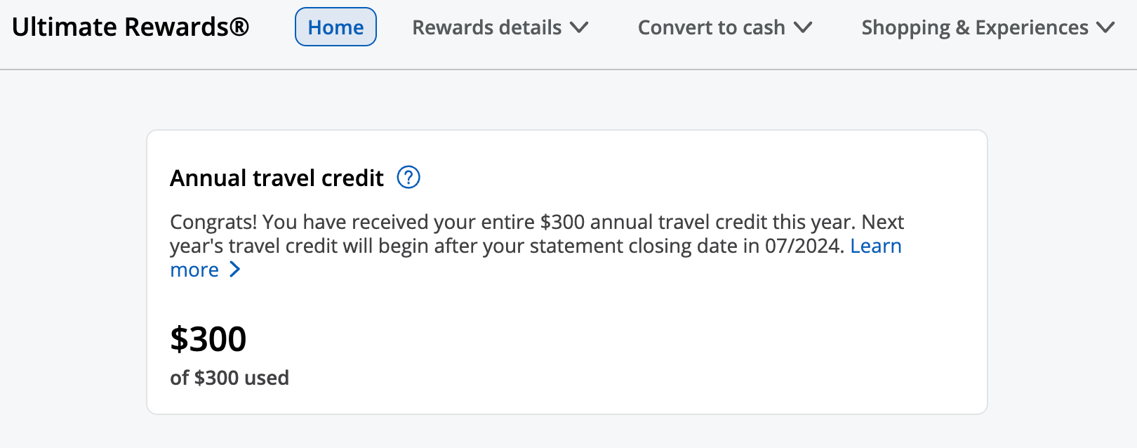 chase sapphire reserve travel credit