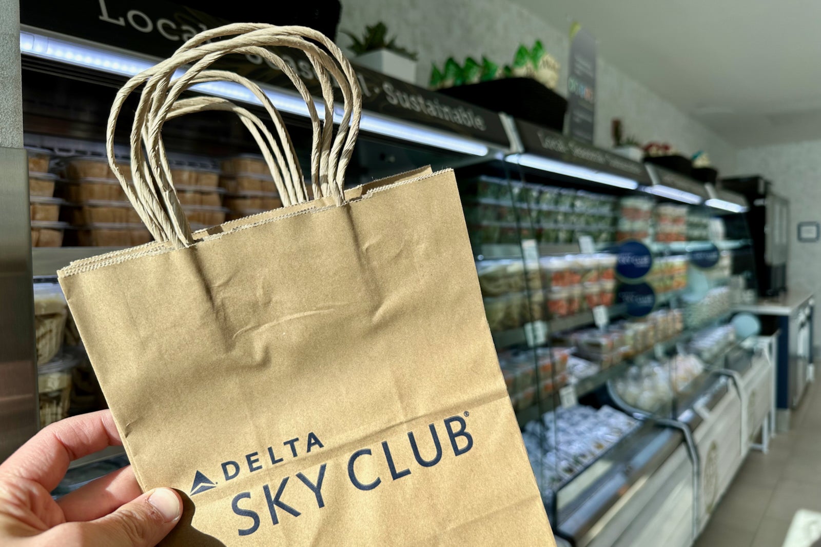 delta sky club bag